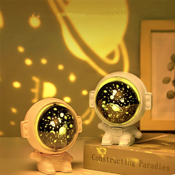 Galaxy Star Projector Starry Sky Night Light Astronaut Lamp Room Decr Gift Child Kids Baby Christmas Spaceman Projection - Image 5