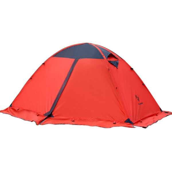 Outdoor Camping Camping Double-layer Aluminum Pole Tent - Image 2