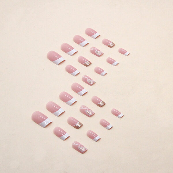 Women's Simple Love Sweet Wear Fake Nails - Image 9