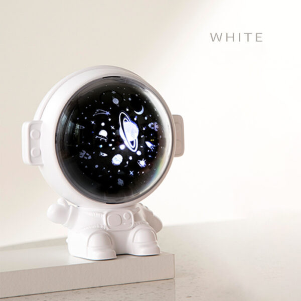 Galaxy Star Projector Starry Sky Night Light Astronaut Lamp Room Decr Gift Child Kids Baby Christmas Spaceman Projection - Image 2