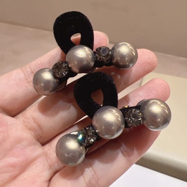 Black Pearl New High-grade Small Hair Grabbing Clip - Image 7