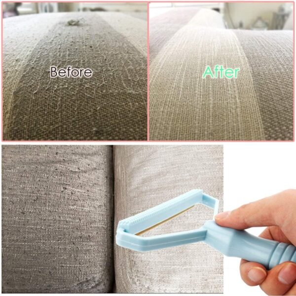 Portable Fabric Shaver Pet Hair Remover  Manual Lint Remover Dog Hair Remover Tool Removing  Dust From Clothing Carpet Furniture Blankets - Image 7